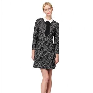 Black lace cocktail dress